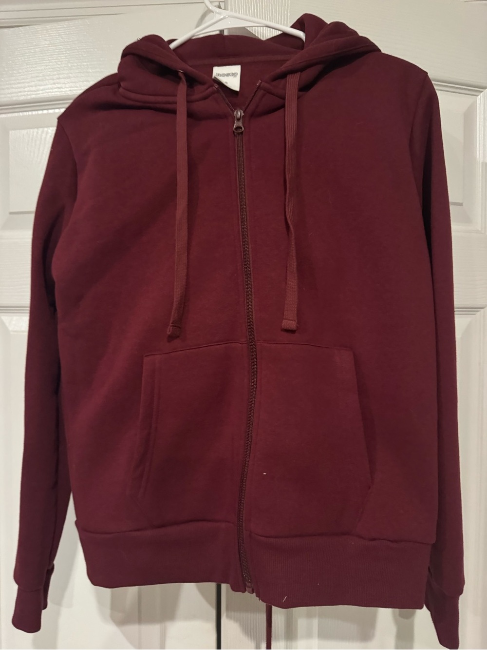 Womens Zip-Up with cargo pants- Burgundy